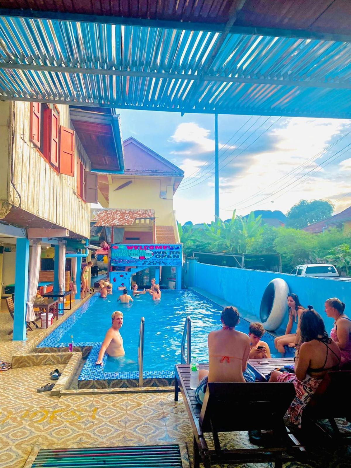 Golden Dragon House Vang Vieng Exterior photo
